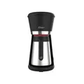 Cafetera Oster Negra con Jarra Térmica de Acero Inoxidable de 0.7L
