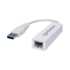 ADAPTADOR USB 3.0/RJ45 506847 10/100/1000 MBPS GIGABIT BLANCO