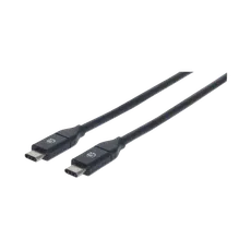 CABLE USB-C/USB-C 1MT 353526 USB 3.2 10GBPS NEGRO BOLSA