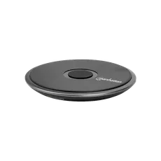 CARGADOR BASE INALAMBRICO QI 102186 10W/USB-C/NEGRO