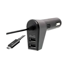 CARGAGOR KLIP DUAL USB P/AUTO KMA-111 C/CABLE USB C