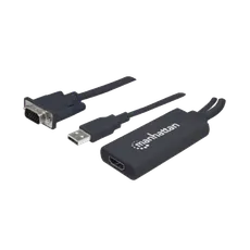 CONVERTIDOR VGA/USB-A/HDMI H 152426 FHD/60HZ BLISTER NEGRO