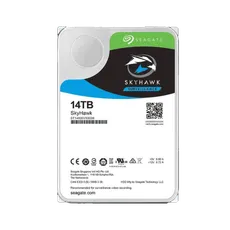 DISCO DURO SATA3 14TB SEAGATE 7200 256MB SKYHAWK ST14000VX0008 SURVEILLANCE