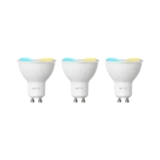 FOCO IOT NEXXT KIT DE 3 BLANCO CALIDA/FRIA 110V 4W MR16 GU10 NHB-W310