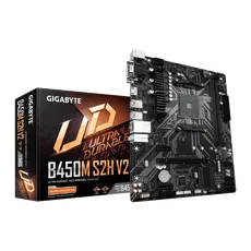 PLACA MADRE GIGABYTE AM4 B450M S2H V2 V/S/R/HDMI/DVI/M2/DDR4/MATX/RGB