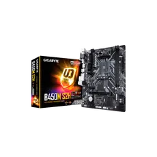 PLACA MADRE GIGABYTE AM4 B450M-S2H V/S/R/HDMI/DVI/M2/DDR4/MATX/RGB