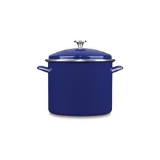 Olla con tapa Cuisinart EOS126-28CBL - 12 Litros Azul