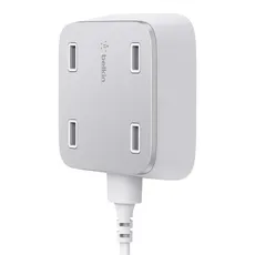 Cargador de mesa Belkin Family RockStar 4-Port F8M990TTWHT
