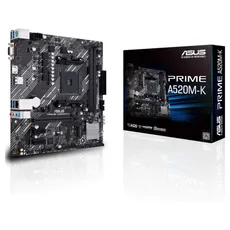 Placa Madre Asus AM4 A520M-K PRIME