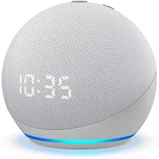 Amazon Echo Dot 4ª Generación Con Reloj