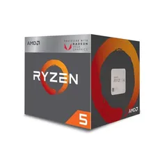 PROCESADOR AMD AM4 RYZEN 5 2400G 3.6GHZ/6MB