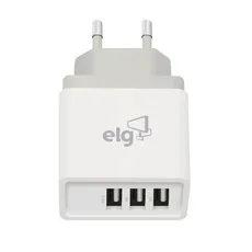 Cargador de Pared ELG con 3 entradas USB 3.4A