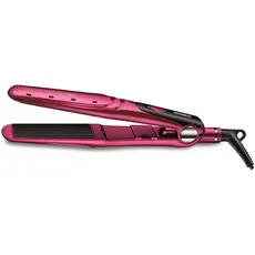 Planchita para Cabello Mondial Chrome Pink Line
