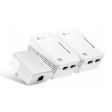 Kit Extensor TP-Link Powerline Universal de Cobertura Wi-Fi AV500 2 Puertos Ethernet