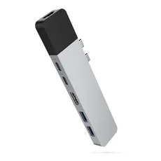 Adaptador Hyper+ Hub NET 6-en-2 USB-C