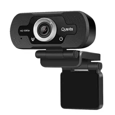 Webcam Quanta QTWCM10 con Resolución Full HD/Micrófono