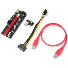Adaptador de Tarjeta Riser PCI Express VER009S USB 3.0 6 Pin
