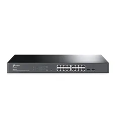 Switch TP-Link de 16 puertos Gigabit con 2 ranuras SFP TL-SG2218