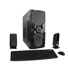 Gabinete Gamer Satellite Teclado, Mouse y Speaker K731