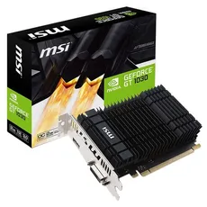 Placa de video MSI GeForce GT1030 con 2GB DDR4/Boost 1430MHz/ DisplayPort/ HDMI
