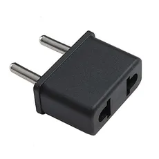 Adaptador de Enchufe 2 Pinos Redondo
