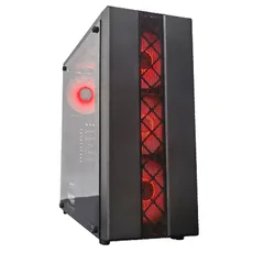 Gabinete Gamer Satellite 1400K RGB con 4 Coolers ATX