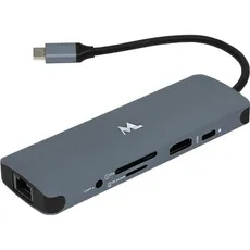 Hub Mtek 9 En 1 USB-C DS-91TC