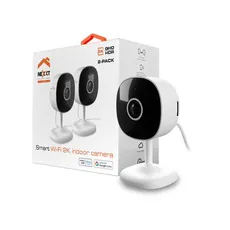 CAMARA IOT NEXXT KIT DE 2 CAMARAS 2K QHD INTERIOR SD/SENSOR MOVIMIENTO/WIFI NHC-I710 