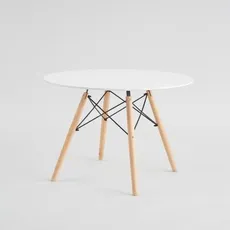 MESA LEVEL REDONDA ESTILO EAMES