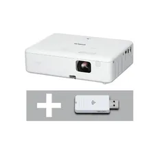 PROYECTOR EPSON CO-W01 WXGA 3000L USB/HDMI/BIVOLT + APADTADOR WIR. DONGLE WIFI ELPAP11