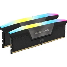 Memoria RAM Corsair VENGEANCE RGB 96GB (2x48GB) DDR5 DRAM 5600MT/s CL40