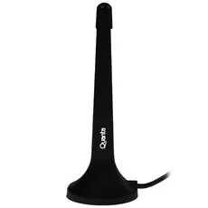 Antena Interna de TV Quanta QTANT0260 con Señal UHF/VHF