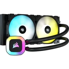 Cooler Corsair H100 RGB 240mm Liquid CPU Cooler CW-9060053-WW