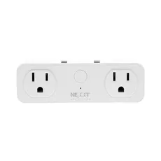 ENCHUFE NEXXT IOT  NHP-D610 2 TOMA + 2 USB BLANCO