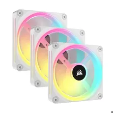 Cooler Corsair iCUE LINK QX120 RGB 120mm PWM PC Fans Starter Kit con iCUE LINK System Hub
