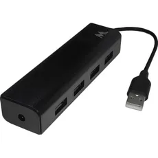 Hub USB Mtek HB-402 con 4 puertos USB 2.0