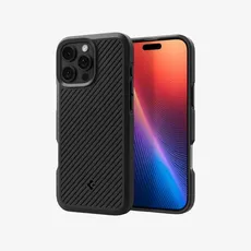 FUNDA PARA CELULAR SPIGEN IPHONE 16 PRO MAX CORE ARMOR MATTE BLACK ACS08023