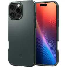FUNDA PARA CELULAR SPIGEN IPHONE 16 PRO MAX THIN FIT MAG FIT ABYSS GREEN ACS08813