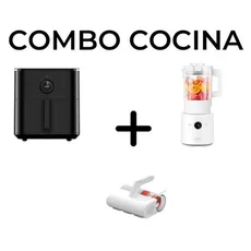 Combo Cocina Licuadora Xiaomi + ASPIRADOR XIAOMI DUST MITE VACUUM CLEANER 2 + Freidora Eléctrica Xiaomi Mi Smart Air Fryer MAF10 6.5Lts