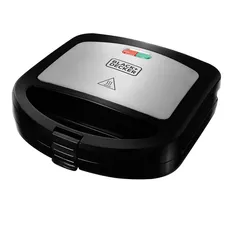 Sandwichera de placas profundas Black+Decker SM24530-CL