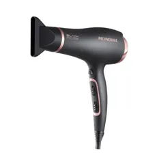 SECADOR DE PELO MONDIAL SC-37 BLACK ROSE 2000W