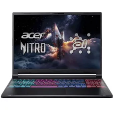 Notebook Acer Nitro V16S ANV16S-41-R2DX AMD 7 260 16GB/1TB 16" W11 RTX507