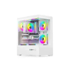 GABINETE GAMER FTX PCC-G9BK VIDRIO TEMP 3 FAN ATX/MATX/ITX 