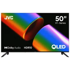 TELEVISOR SMART QLED JVC 50KM4584 50 PULGADAS 4K GOOGLE TV WI-FI