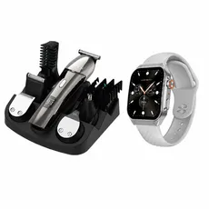 Combo Papá AFEITADORA INALAMBRICA 20 EN 1 FTX + RELOJ FTX FTXAM15-BB 51MM