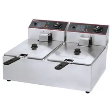 FREIDORA ELECTRICA CONSUMER 2 TANQUES 12 LTS 