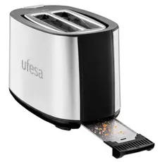 Tostadora Ufesa Sunset Inox para 2 Rebanadas 750 W 