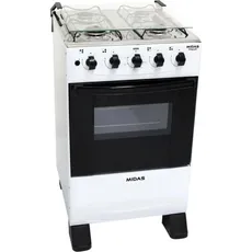 Cocina a Gas Midas Morotí 4 Hornallas con Encendido Eléctrico - Blanca