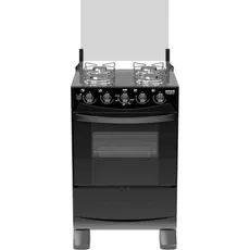 Cocina a Gas Midas TopGlass 4 Hornallas con Encendido Automático