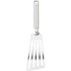 Espátula perforada KitchenAid KHA024OHPNG de acero inoxidable flexible de 32 cm - Blanco